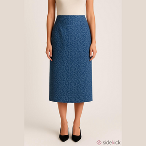 Liverpool  Animal Print Pencil Skirt